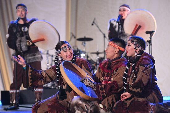 Выставка "Россия". Концерт "Сияние Чукотки"