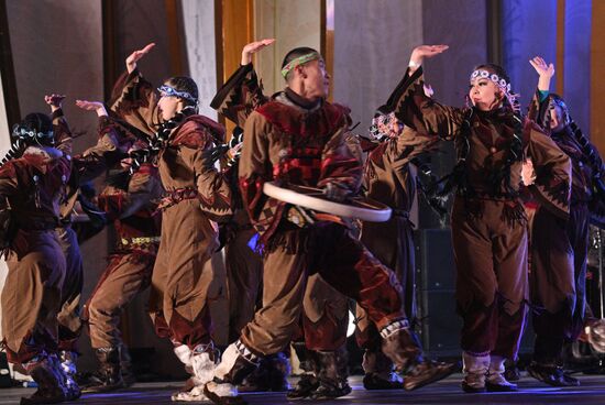 Выставка "Россия". Концерт "Сияние Чукотки"