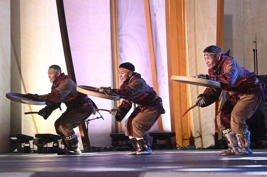 Выставка "Россия". Концерт "Сияние Чукотки"