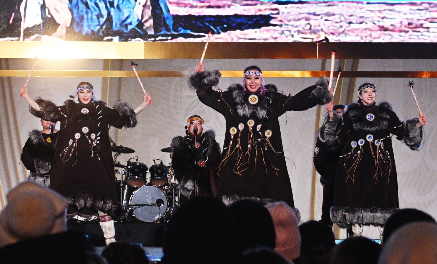 Выставка "Россия". Концерт "Сияние Чукотки"