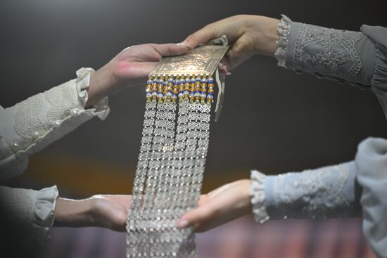 Выставка "Россия". Свадебная церемония с элементами национальных якутских традиций