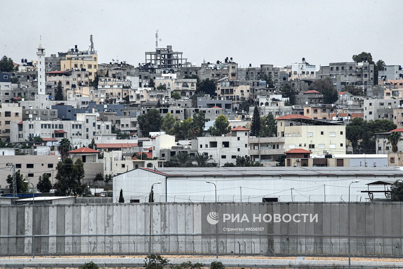 Виды города Калькилия на Западном берегу реки Иордан