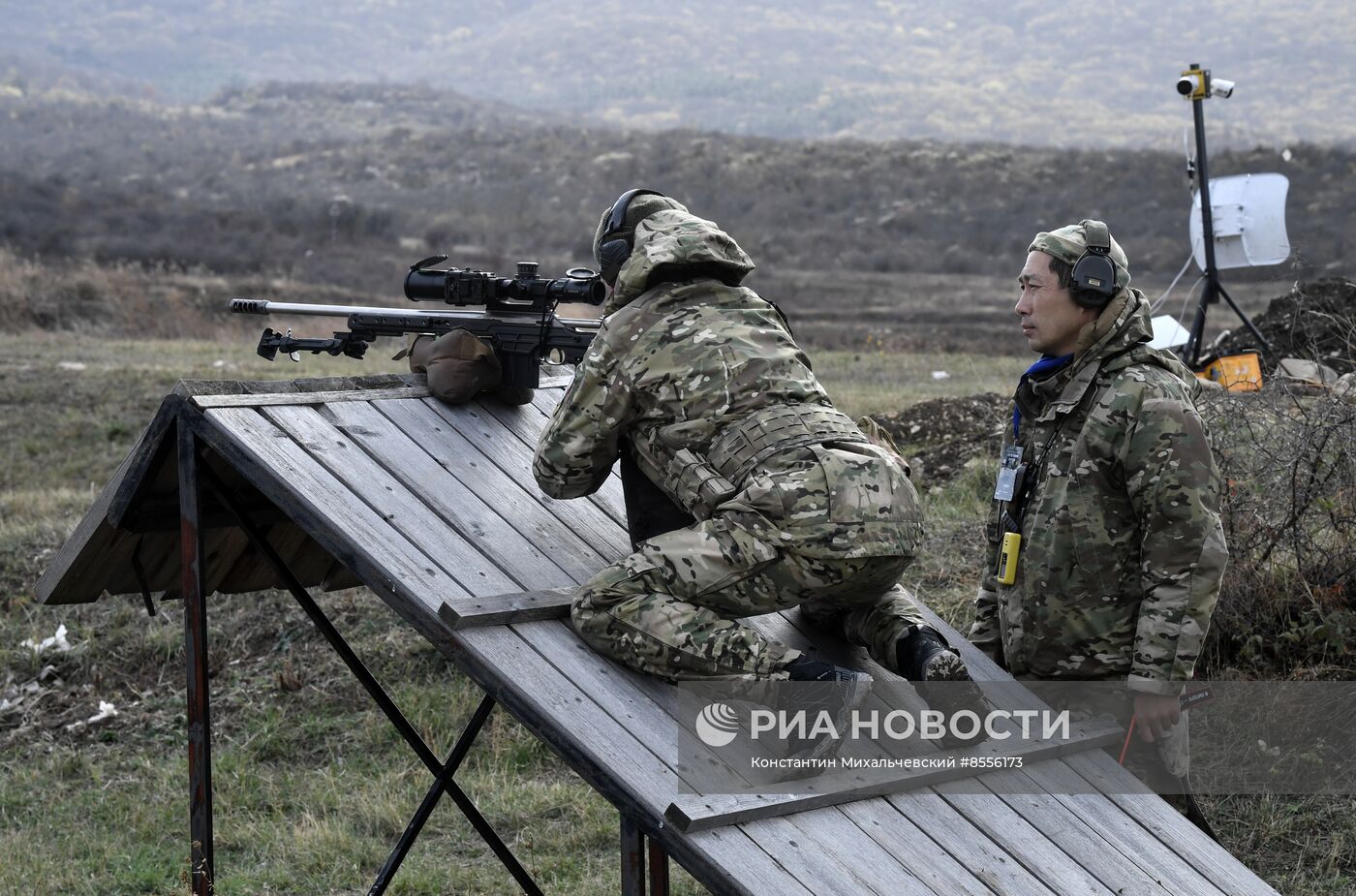 Турнир по снайпингу в Крыму