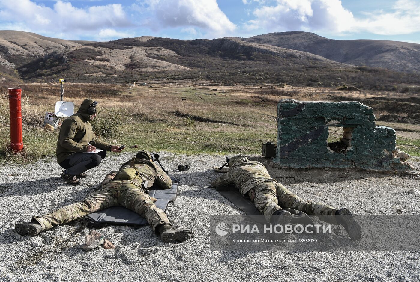 Турнир по снайпингу в Крыму