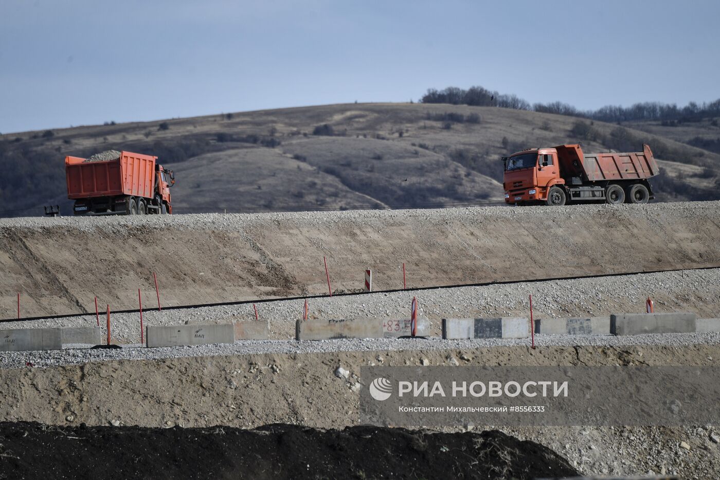 Строительство новой дороги в обход Симферополя | РИА Новости Медиабанк