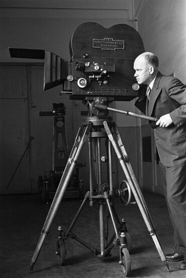 Советский кинооператор Леонид Косматов