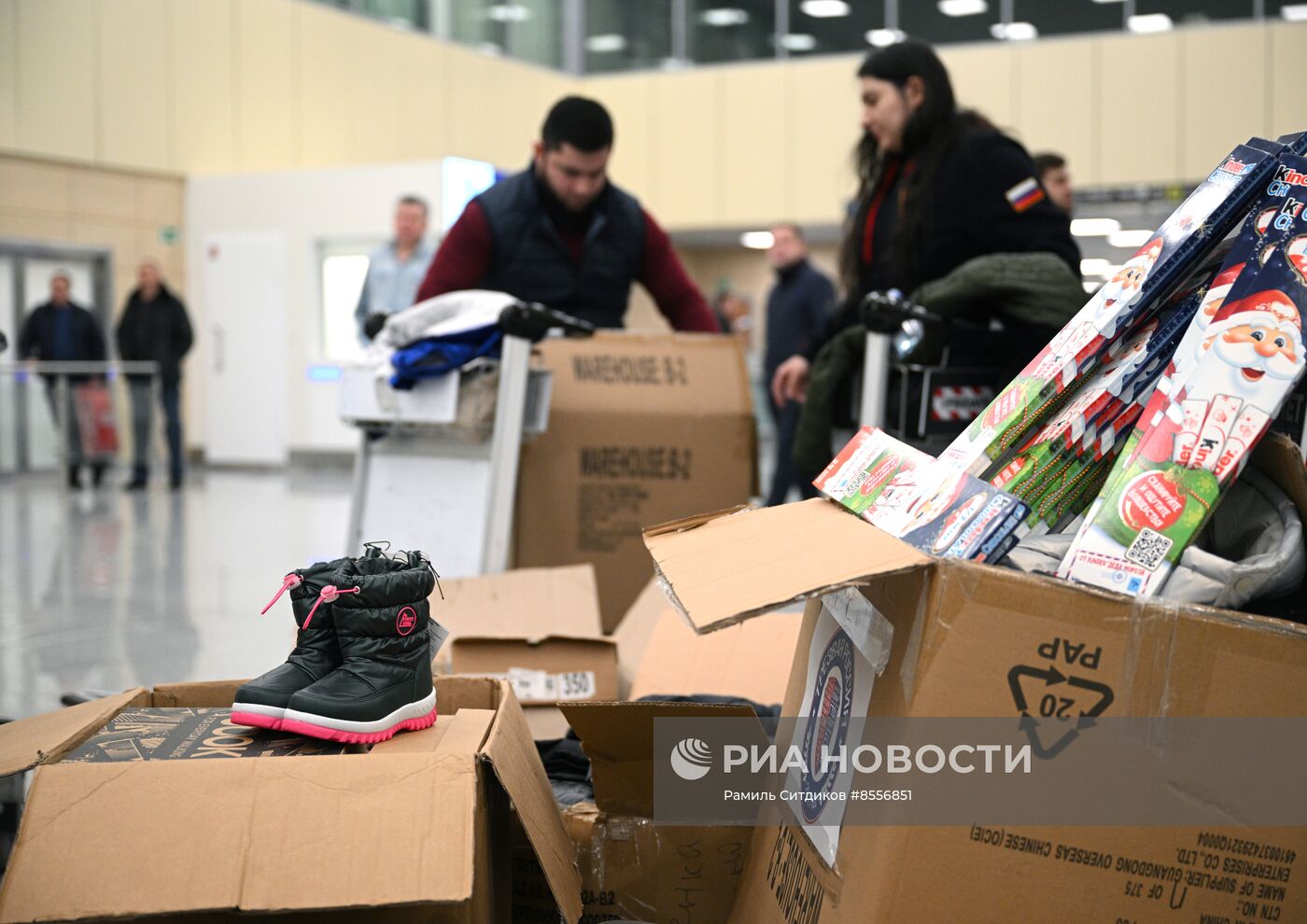 Прилет эвакуированных граждан РФ из сектора Газа в Москву