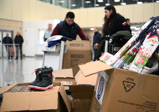 Прилет эвакуированных граждан РФ из сектора Газа в Москву