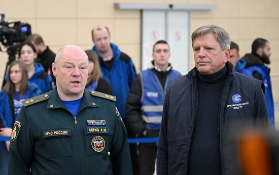 Прилет эвакуированных граждан РФ из сектора Газа в Москву