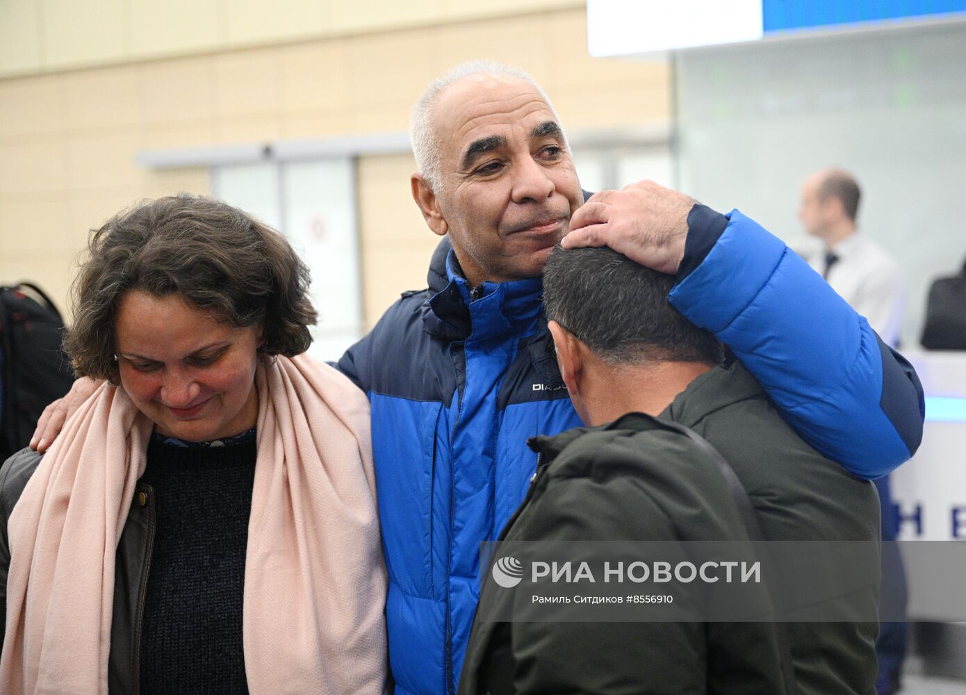 Прилет эвакуированных граждан РФ из сектора Газа в Москву