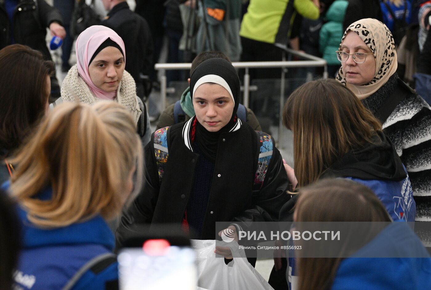 Прилет эвакуированных граждан РФ из сектора Газа в Москву