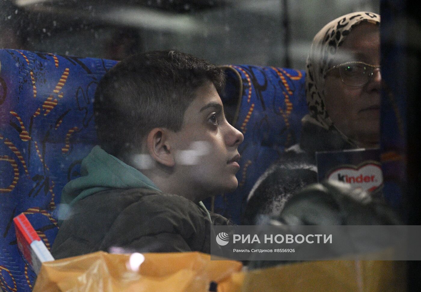 Прилет эвакуированных граждан РФ из сектора Газа в Москву