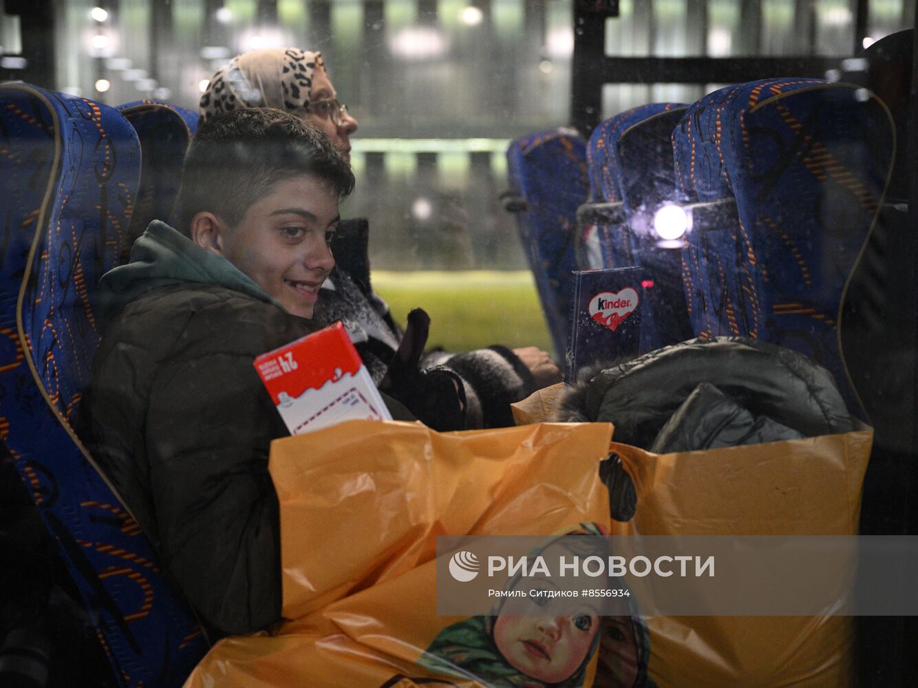 Прилет эвакуированных граждан РФ из сектора Газа в Москву