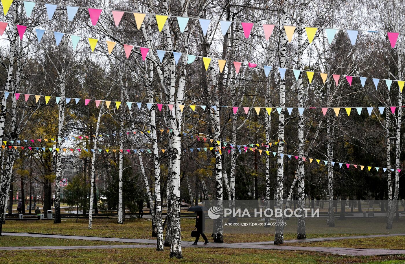 Поздняя осень в Новосибирске