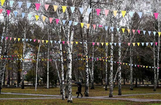 Поздняя осень в Новосибирске