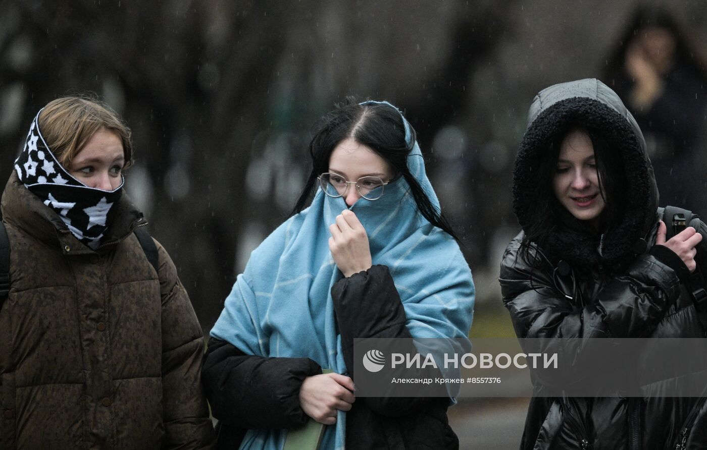 Поздняя осень в Новосибирске