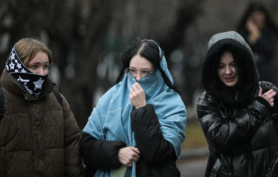 Поздняя осень в Новосибирске