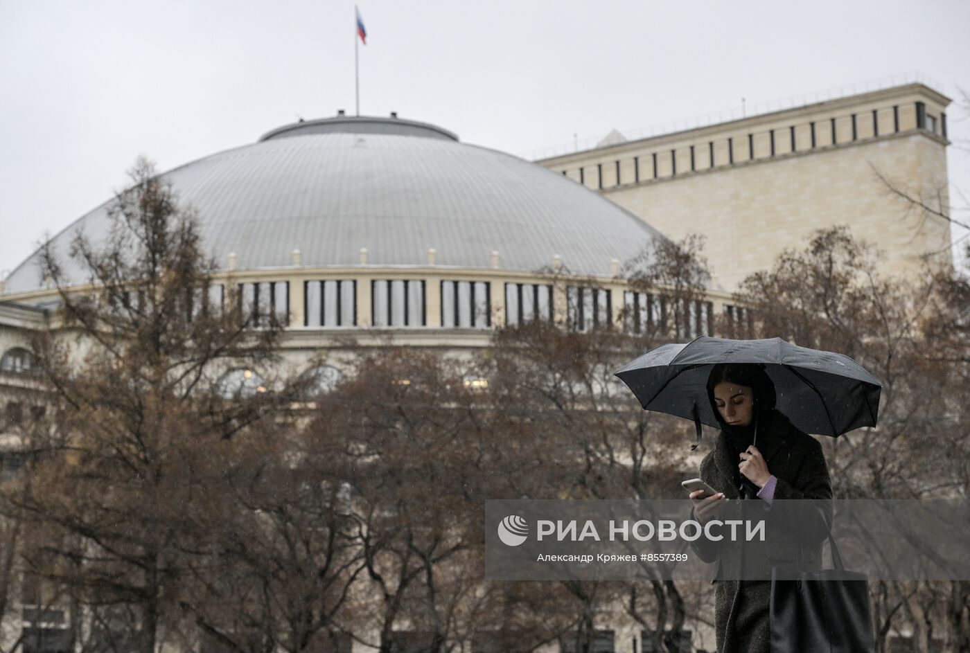 Поздняя осень в Новосибирске