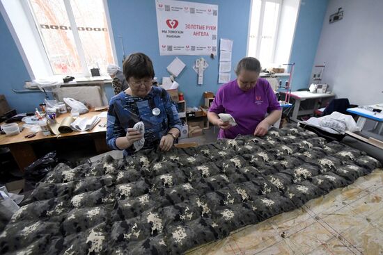 Организация "Золотые руки ангела", помогающая участникам СВО, в Красноярске