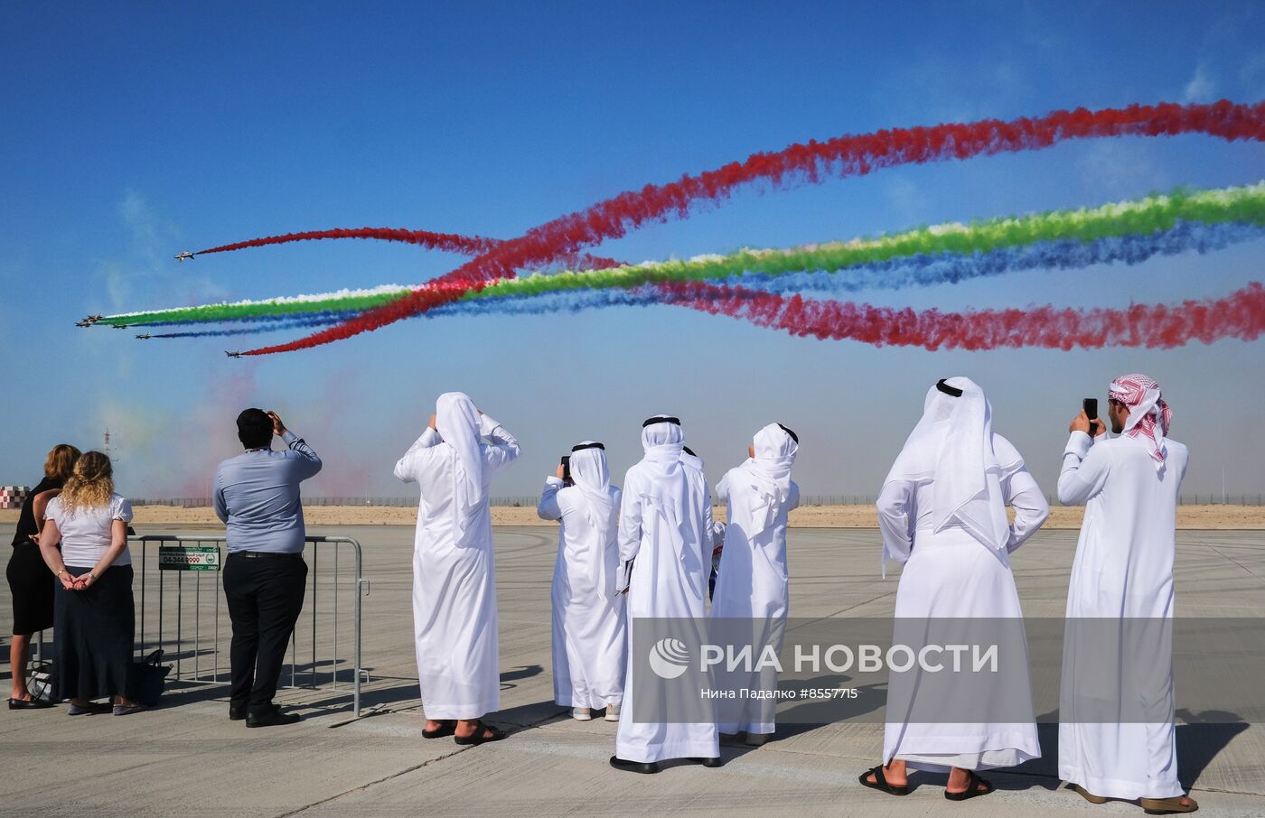 В ОАЭ продолжает работу авиасалон Dubai Airshow-2023
