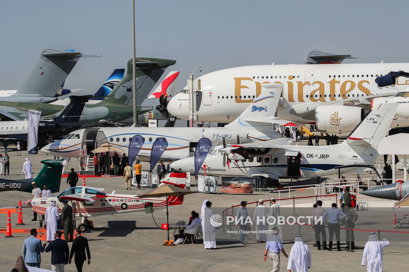 В ОАЭ продолжает работу авиасалон Dubai Airshow-2023