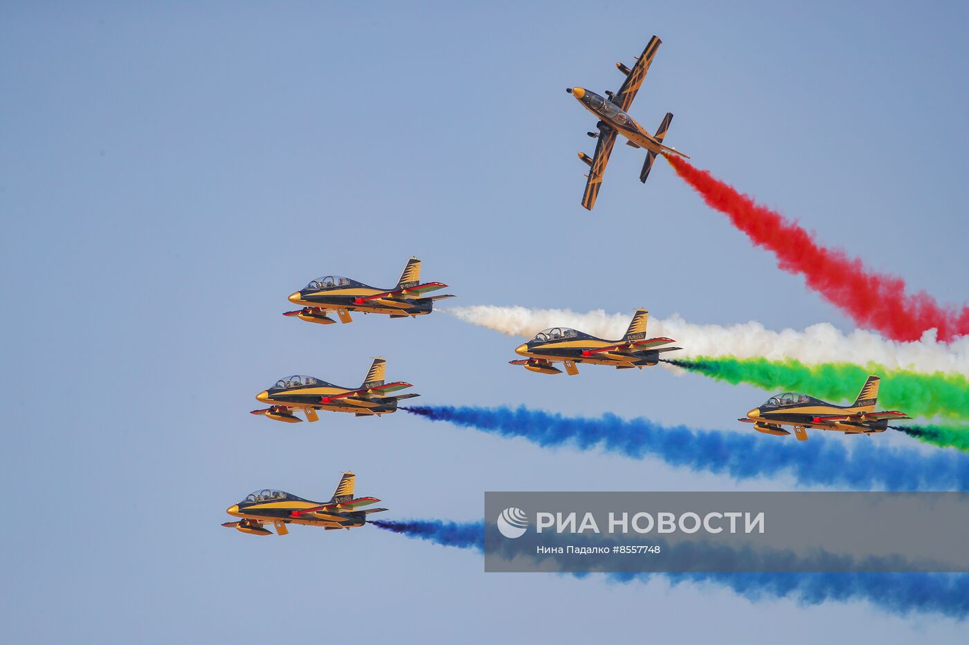 В ОАЭ продолжает работу авиасалон Dubai Airshow-2023