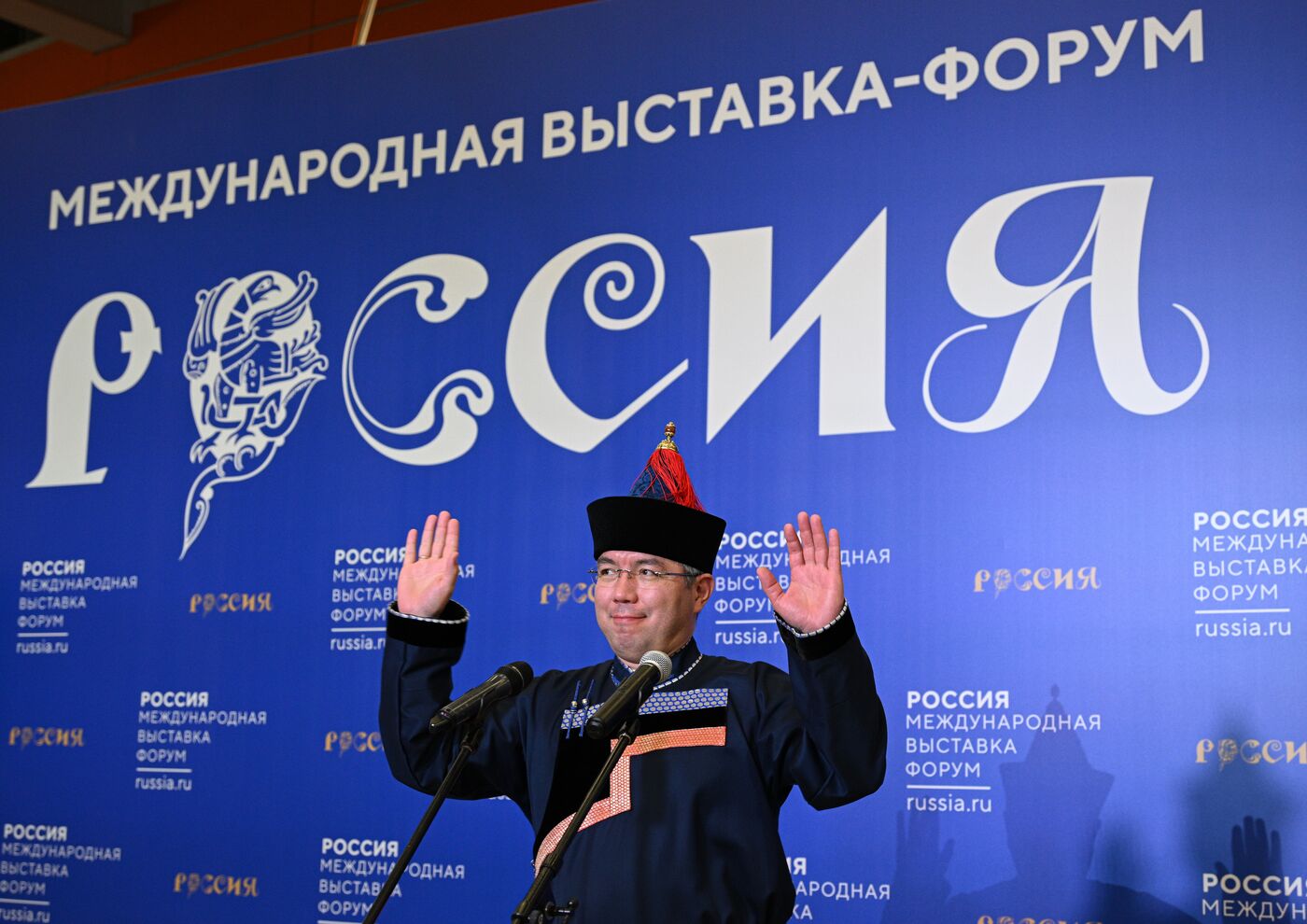 Выставка "Россия". Пресс-подходы