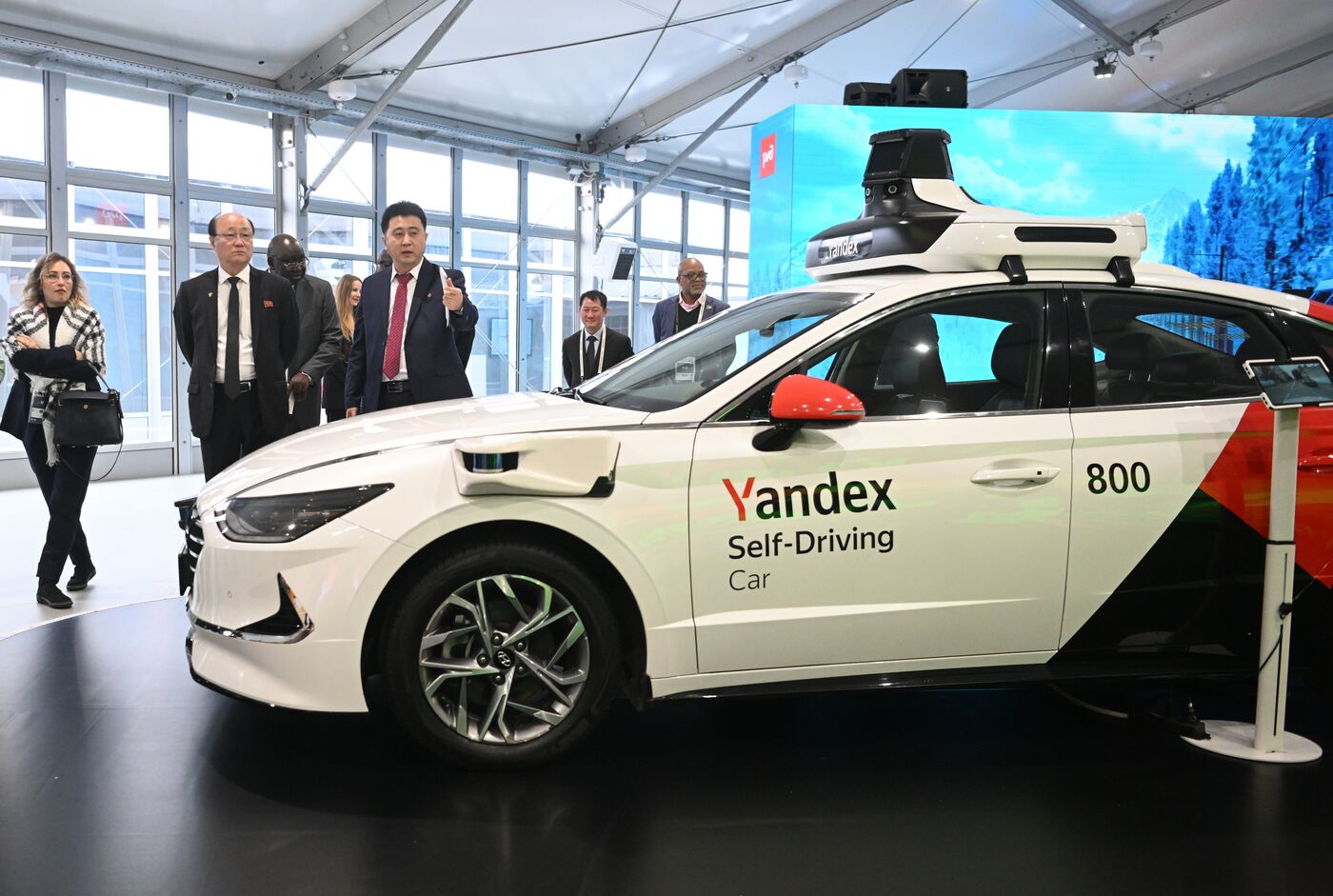 Выставка "Россия". Визит представителей дипломатического корпуса