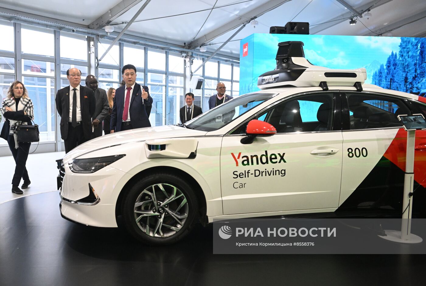 Выставка "Россия". Визит представителей дипломатического корпуса