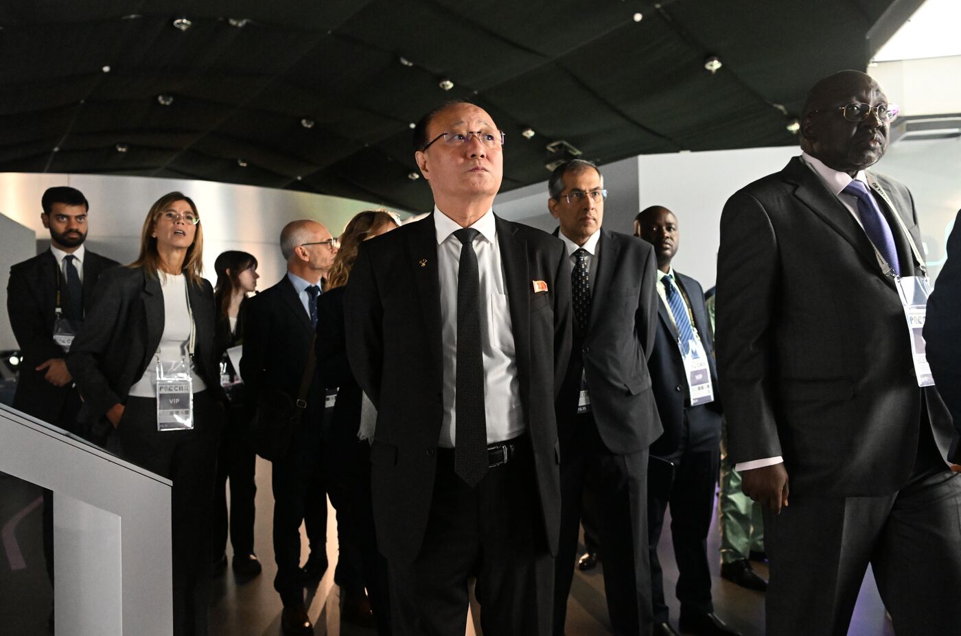 Выставка "Россия". Визит представителей дипломатического корпуса