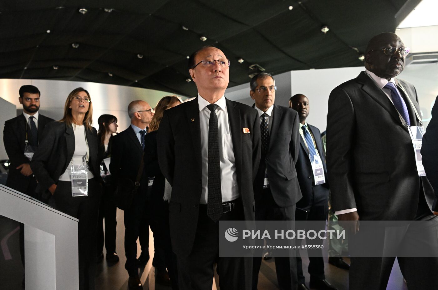 Выставка "Россия". Визит представителей дипломатического корпуса