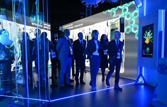 Выставка "Россия". Визит представителей дипломатического корпуса