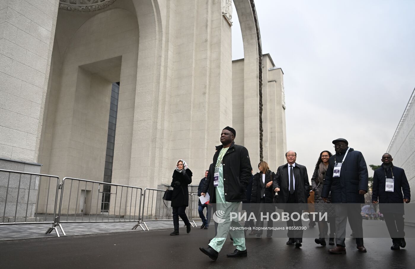 Выставка "Россия". Визит представителей дипломатического корпуса