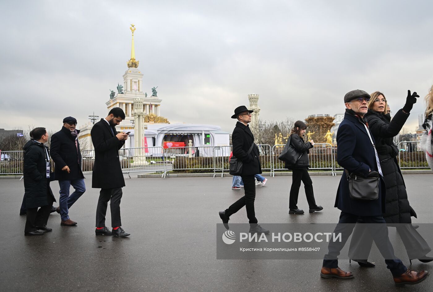 Выставка "Россия". Визит представителей дипломатического корпуса