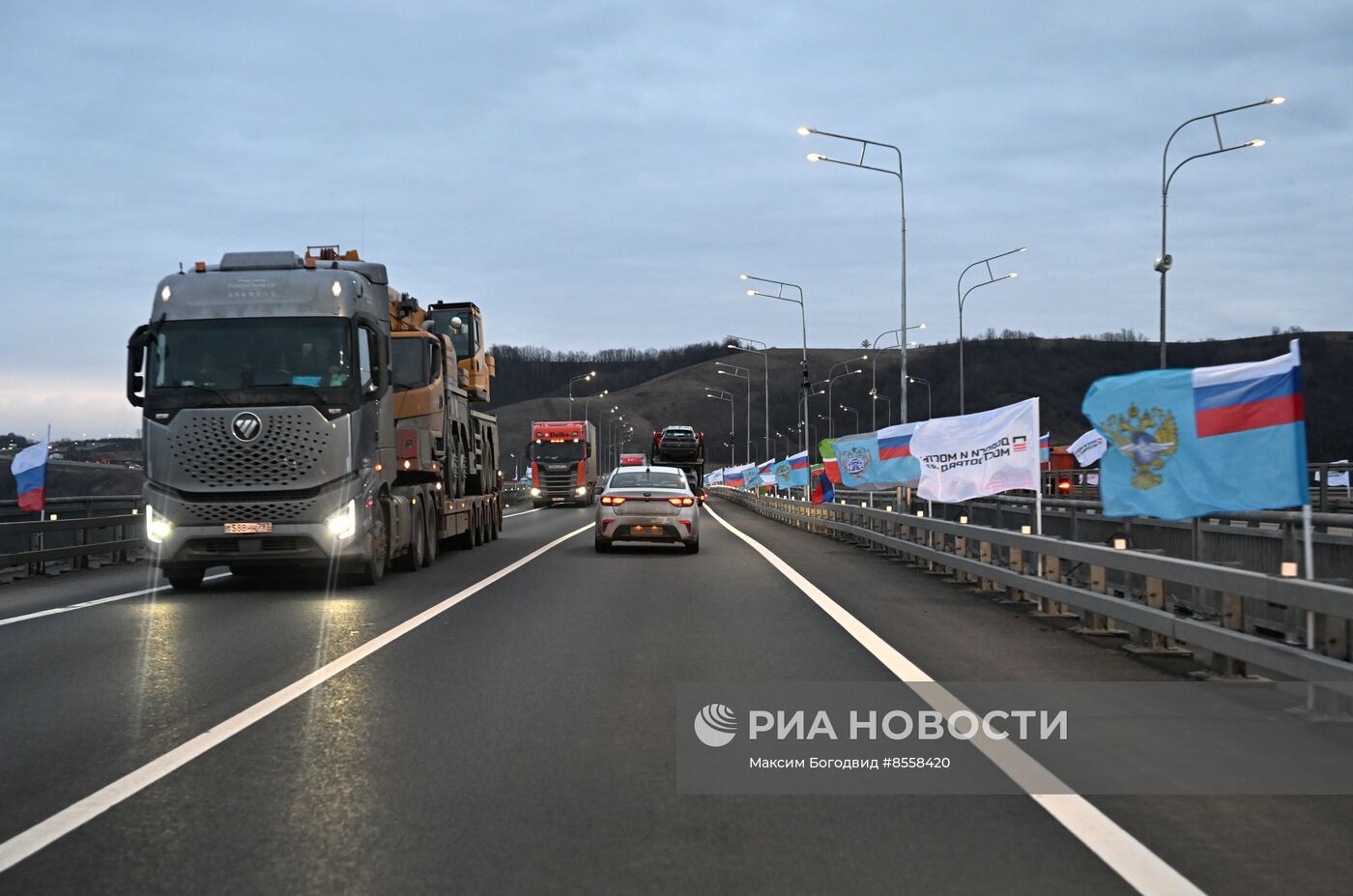 Председатель правительства РФ М. Мишустин принял участие в церемонии открытия участков автодорог Татарстане, Дагестане, Свердловской и Мурманской областях