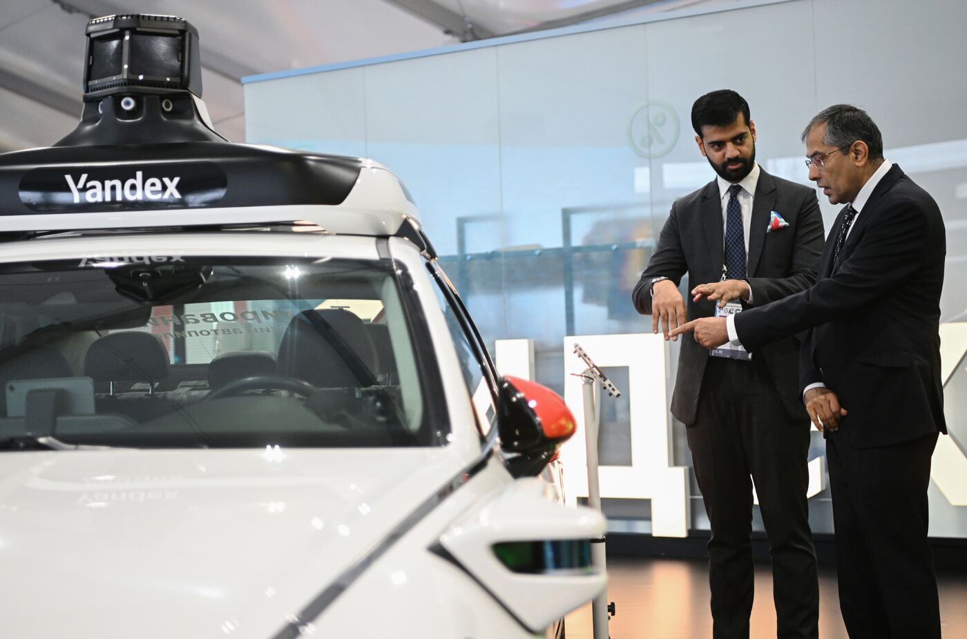 Выставка "Россия". Визит представителей дипломатического корпуса