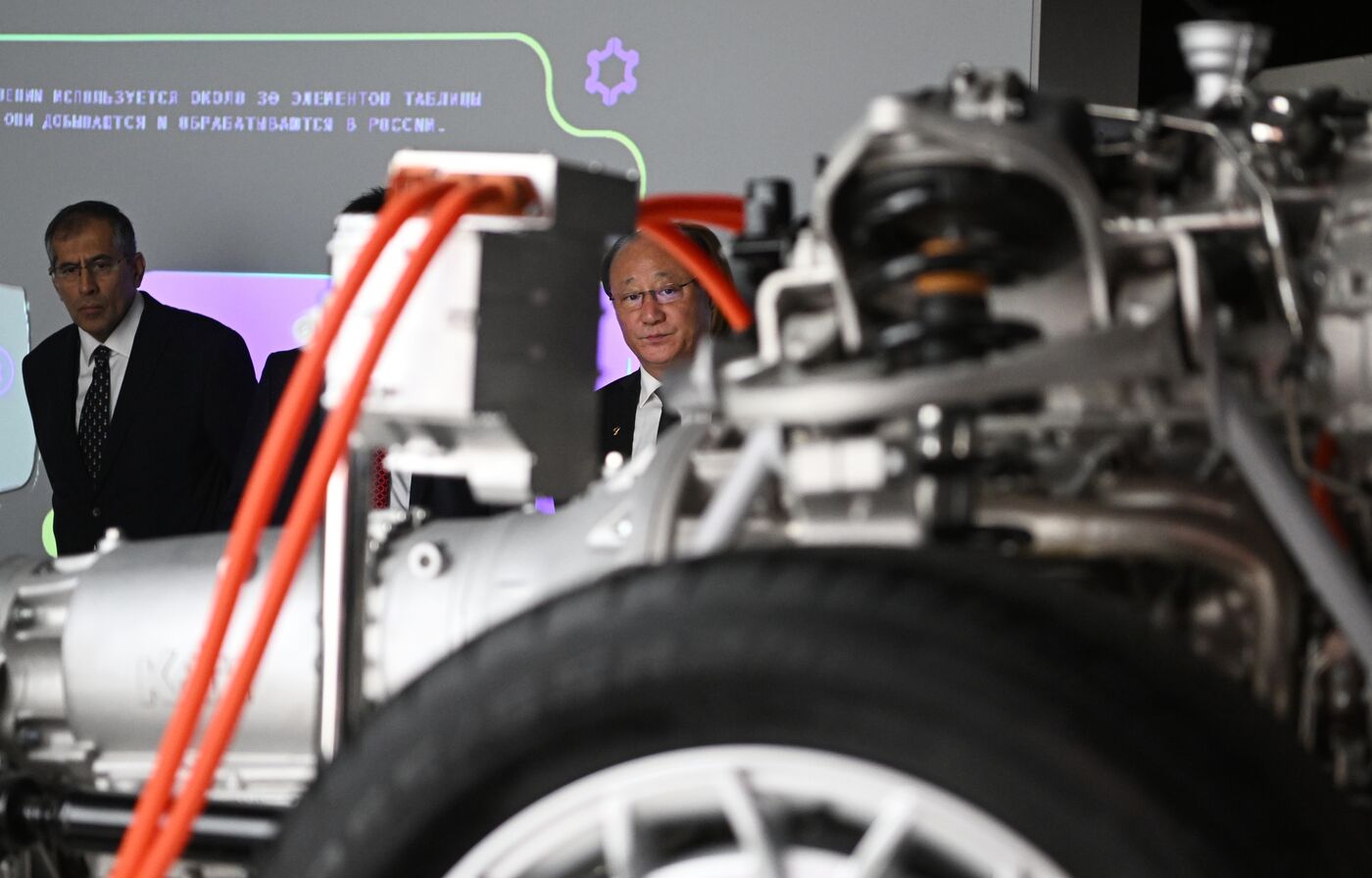 Выставка "Россия". Визит представителей дипломатического корпуса