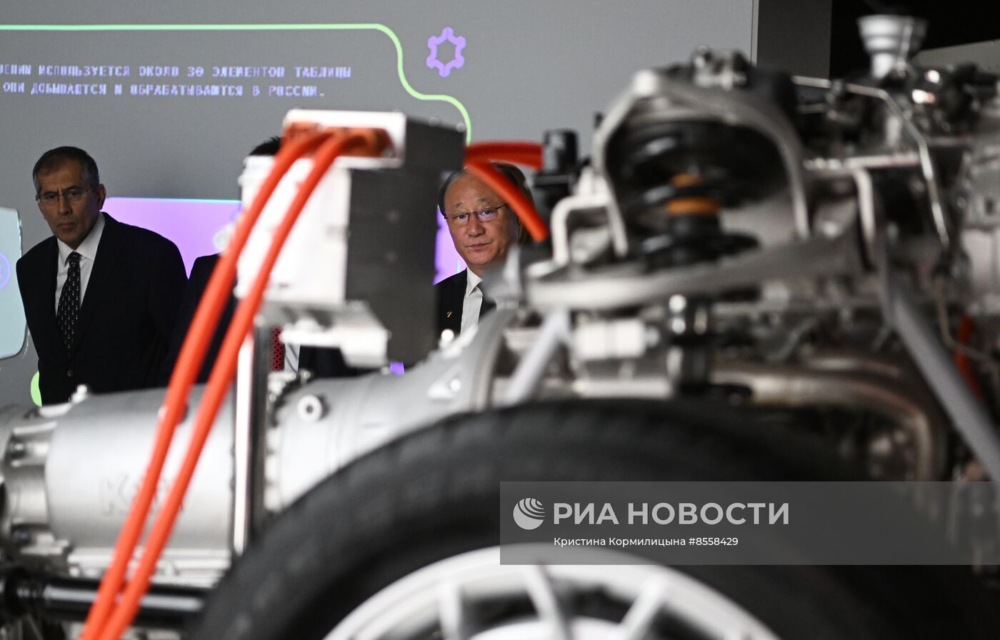 Выставка "Россия". Визит представителей дипломатического корпуса