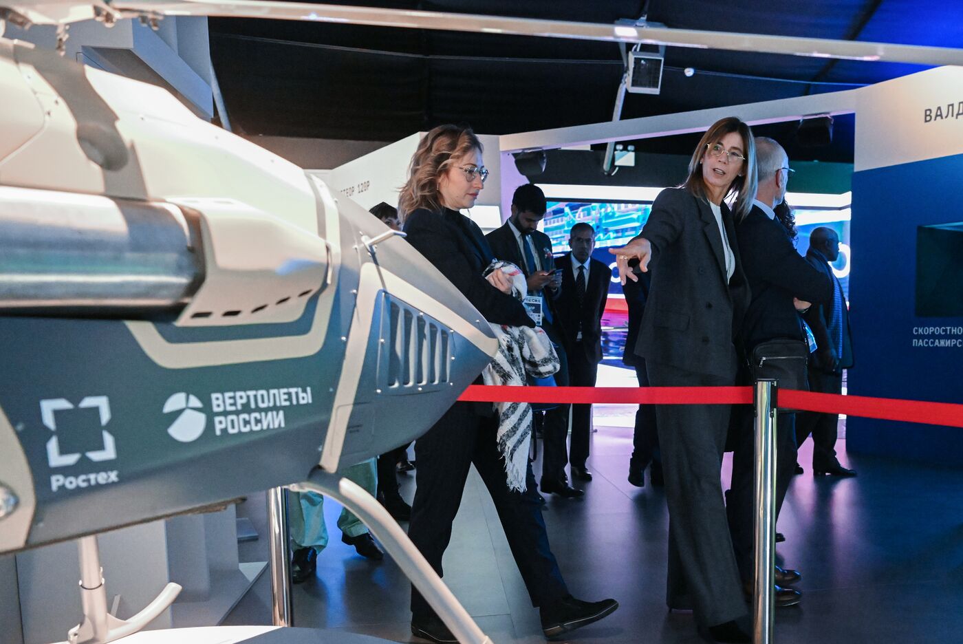 Выставка "Россия". Визит представителей дипломатического корпуса