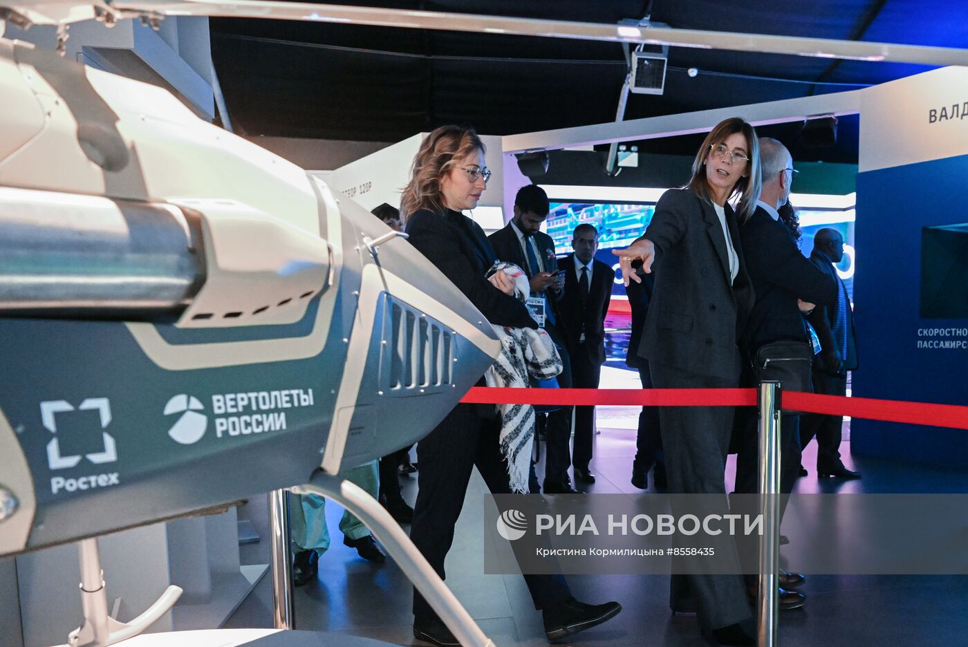 Выставка "Россия". Визит представителей дипломатического корпуса