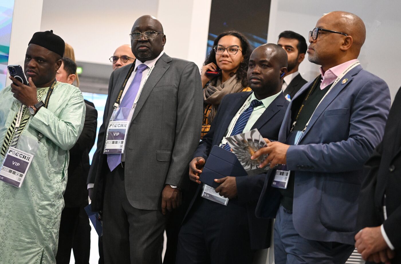 Выставка "Россия". Визит представителей дипломатического корпуса