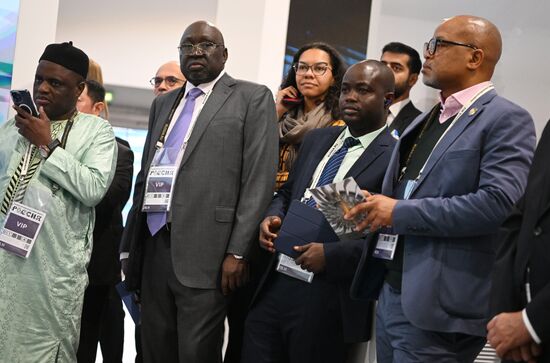 Выставка "Россия". Визит представителей дипломатического корпуса