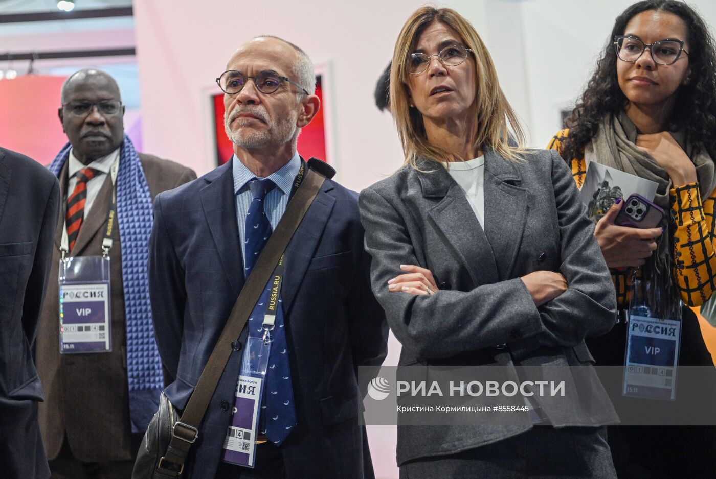 Выставка "Россия". Визит представителей дипломатического корпуса