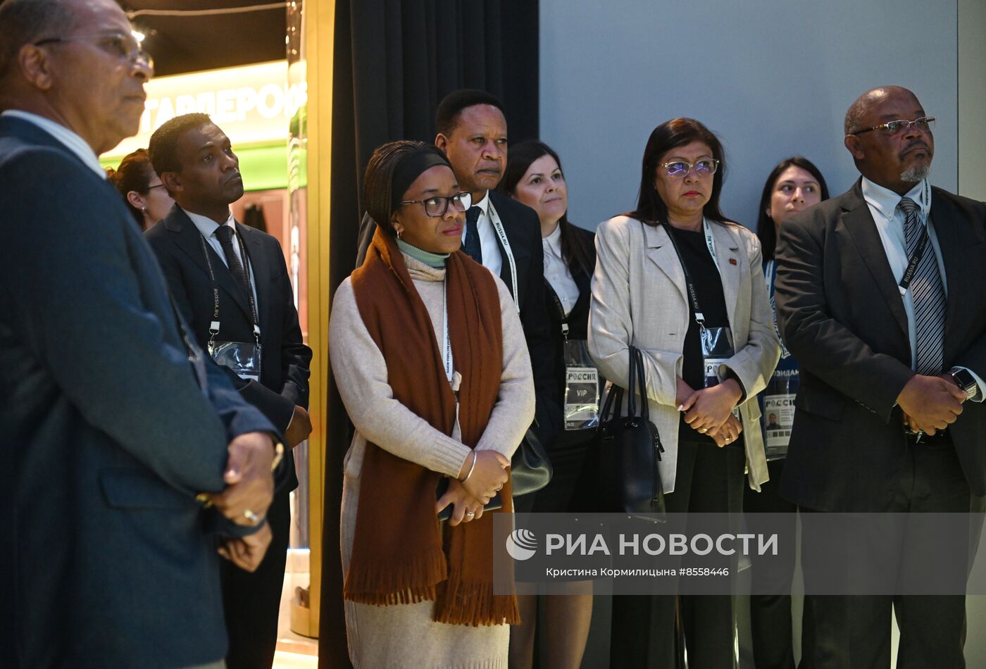 Выставка "Россия". Визит представителей дипломатического корпуса