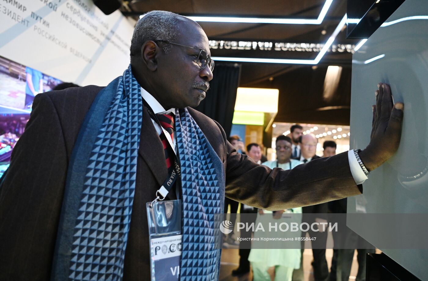 Выставка "Россия". Визит представителей дипломатического корпуса