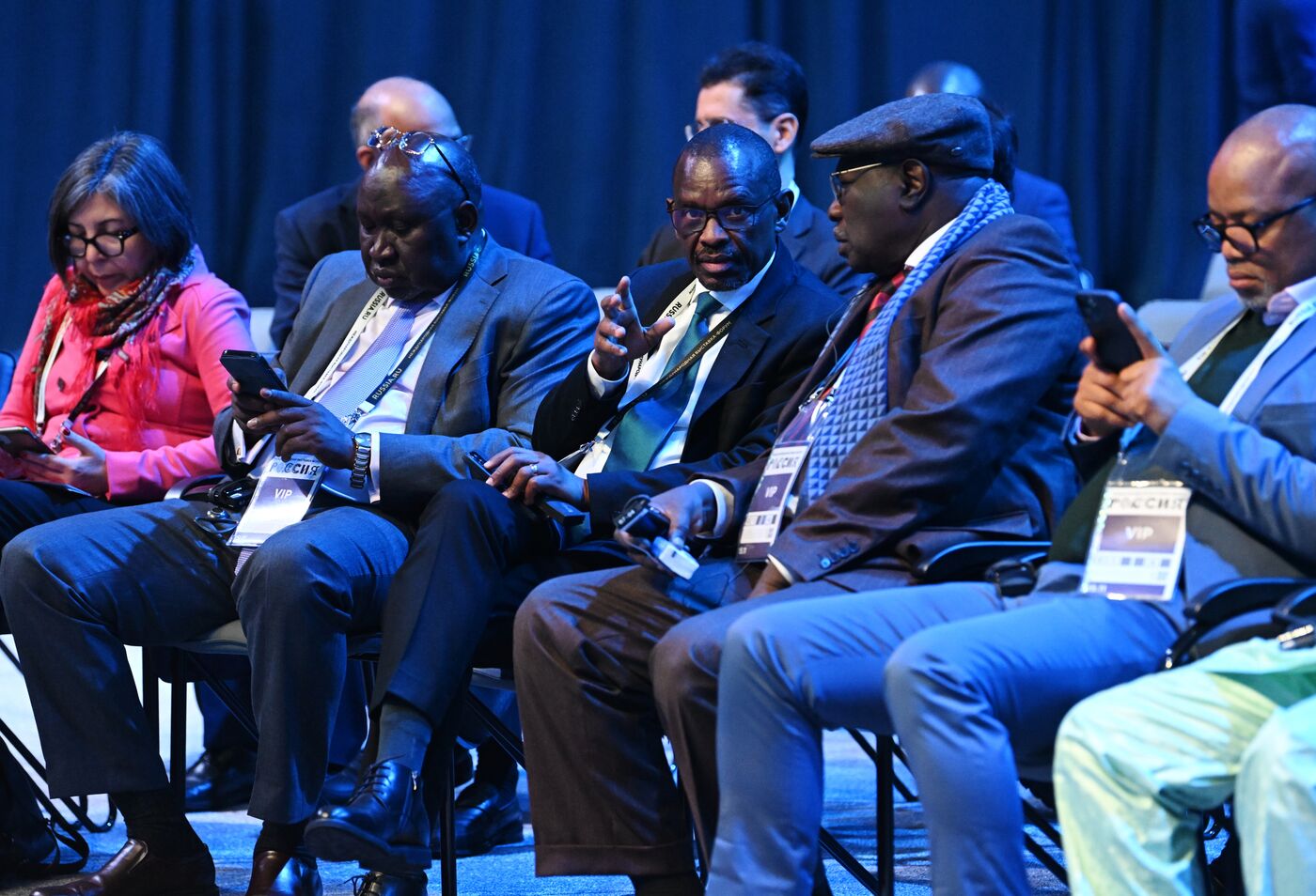 Выставка "Россия". Визит представителей дипломатического корпуса