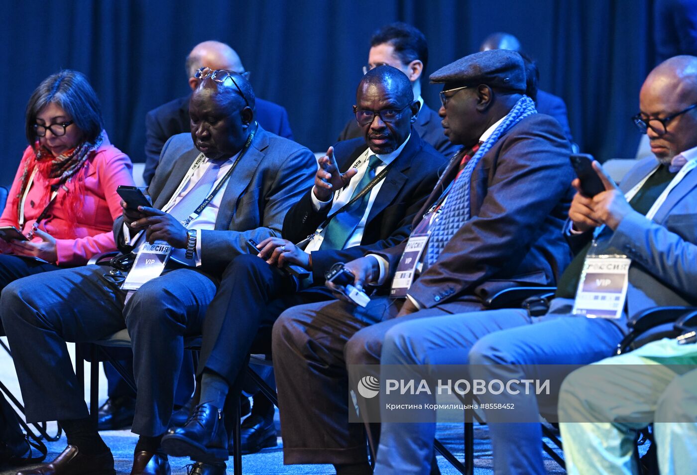 Выставка "Россия". Визит представителей дипломатического корпуса