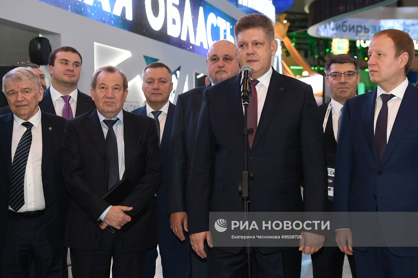 Выставка "Россия". Открытие Единого пространства "Сибирь здесь"