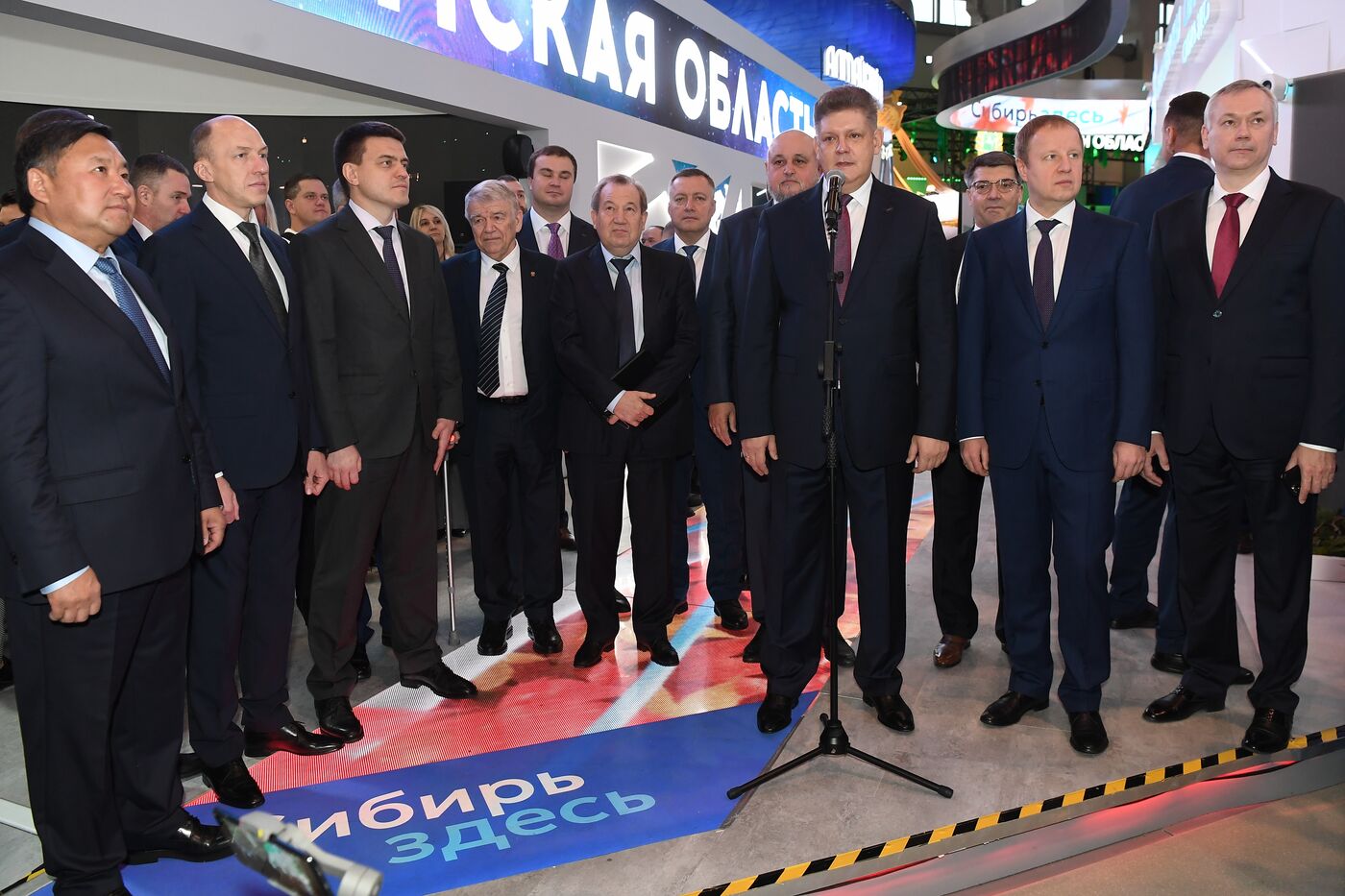 Выставка "Россия". Открытие Единого пространства "Сибирь здесь"