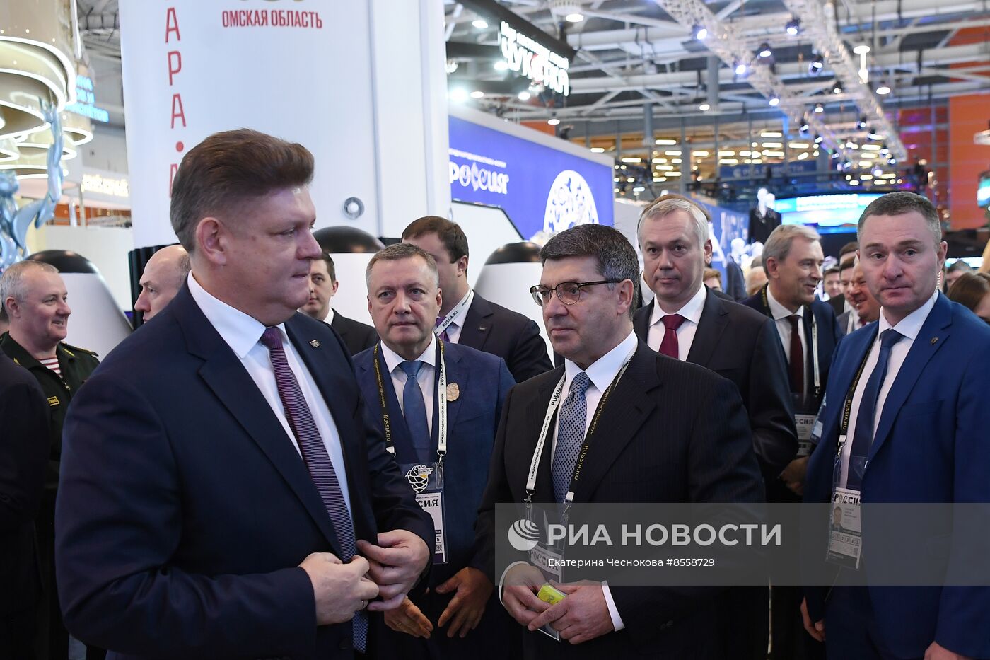 Выставка "Россия". Открытие Единого пространства "Сибирь здесь"